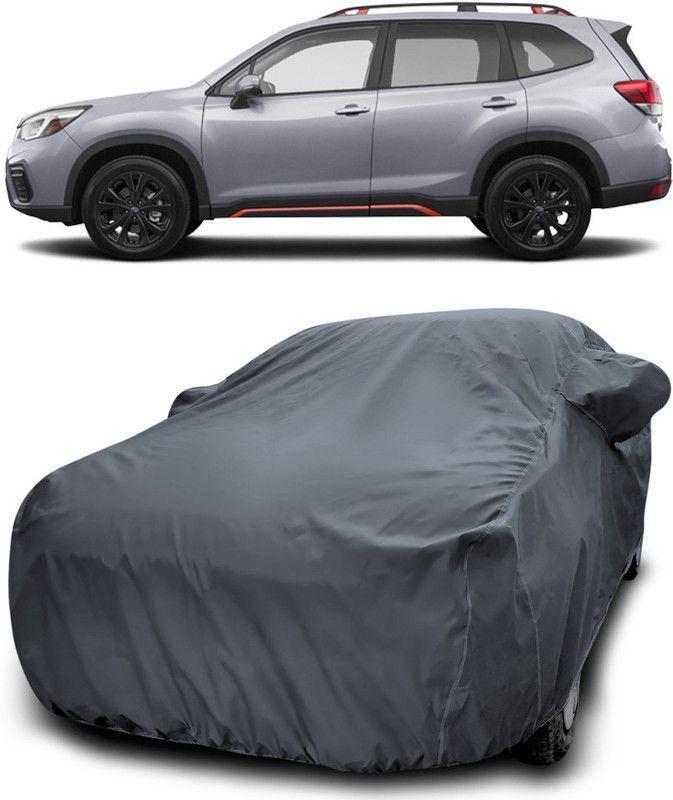 MoTRoX Car Cover For Subaru Forester (With Mirror Pockets)  (Grey)