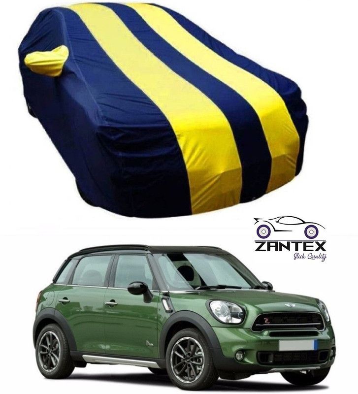 ZANTEX Car Cover For BMW Countryman (With Mirror Pockets)  (Blue, Yellow)