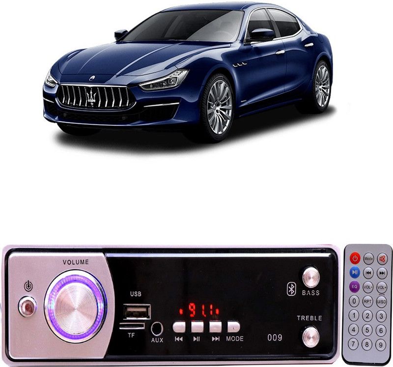 Purpleheart Silver009 BLUETOOTH/USB/SD/AUX/FM/MP3 Car Stereo ( Single Din) P-358 Car Stereo  (Single Din)