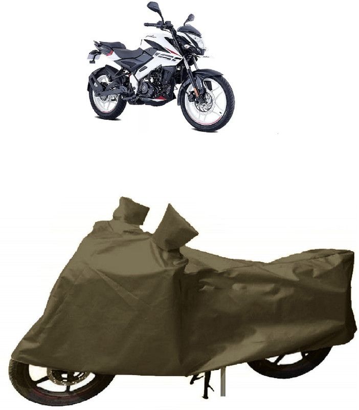 SHIVRAT Two Wheeler Cover for Bajaj  (Pulsar NS 160, Green)
