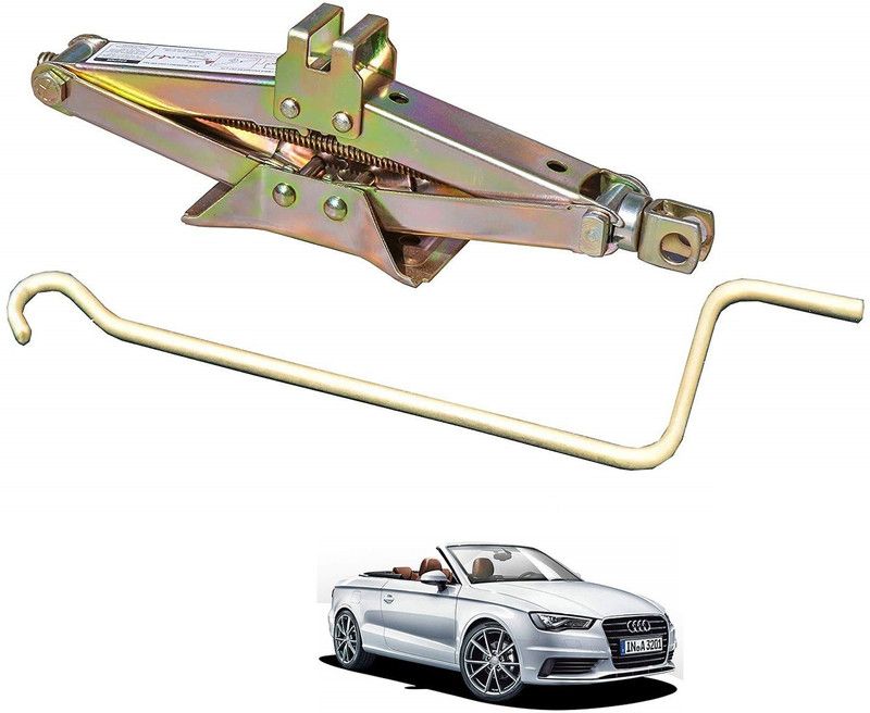 AuTO ADDiCT Manual Scissor car Jack for Audi A3 Cabriolet Vehicle Jack  (1000 kg)