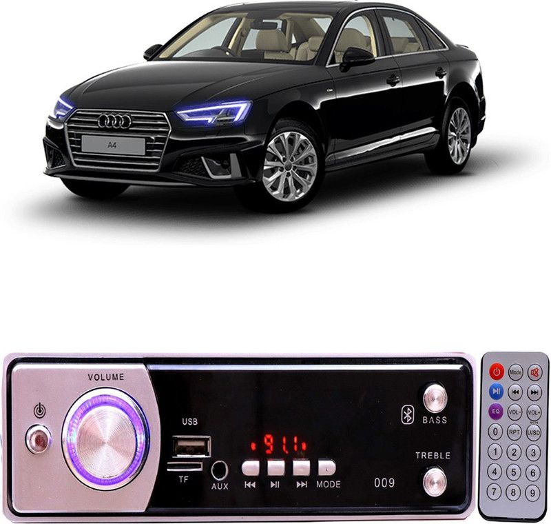 Purpleheart Silver009 BLUETOOTH/USB/SD/AUX/FM/MP3 Car Stereo ( Single Din) P-04 Car Stereo  (Single Din)