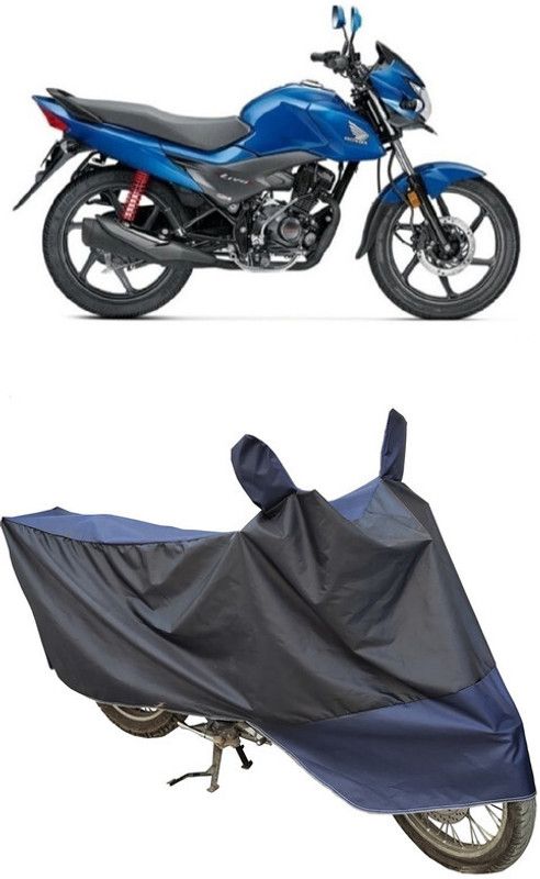 ABORDABLE Waterproof Two Wheeler Cover for Honda  (Livo, Blue, Black)