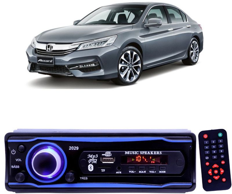 YUNEIK Blue Stereo-999 BLUETOOTH/USB/SD/AUX/FM/MP3 (BLUE & Black)Y-145 Car Stereo  (Single Din)