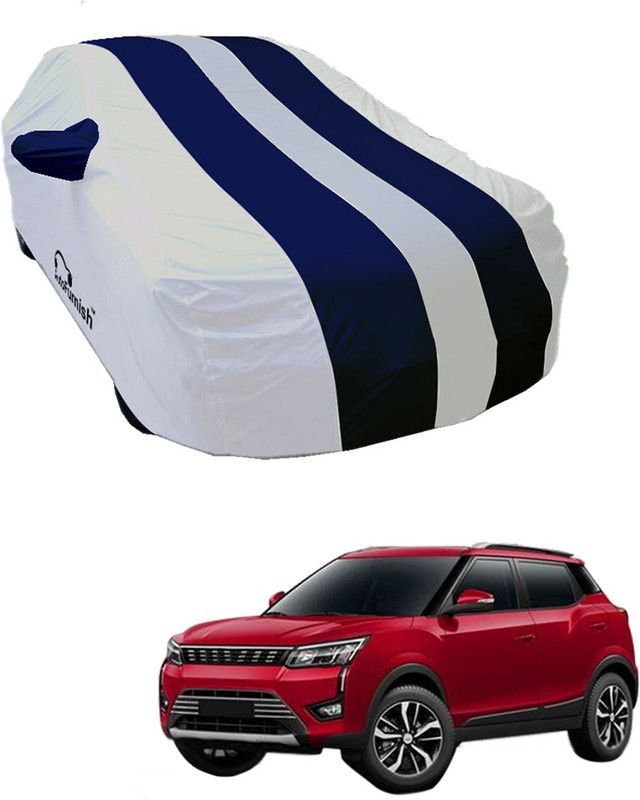 AutoFurnish Car Cover For Mahindra XUV 300 (With Mirror Pockets)  (Multicolor)