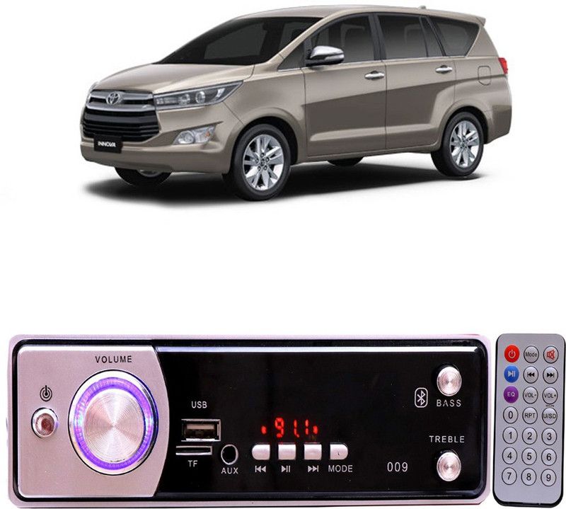Bluedrum Silver009 BLUETOOTH/USB/SD/AUX/FM/MP3 Car Stereo ( Single Din) B-581 Car Stereo  (Single Din)