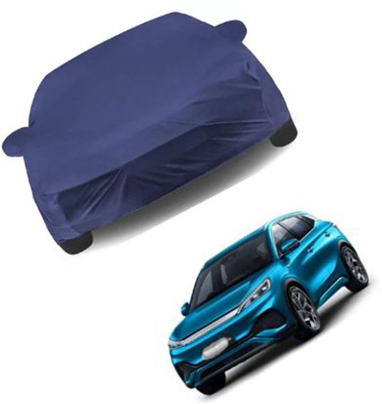 Yesmotive Car Cover For Hyundai i20 Active SX Dual Tone Petrol (With Mirror Pockets)  (Blue, For 2020 Models)