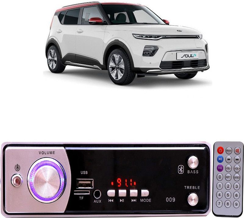 JBRIDERZ Silver009 BLUETOOTH/USB/SD/AUX/FM/MP3 Car Stereo ( Single Din) B-240 Car Stereo  (Single Din)