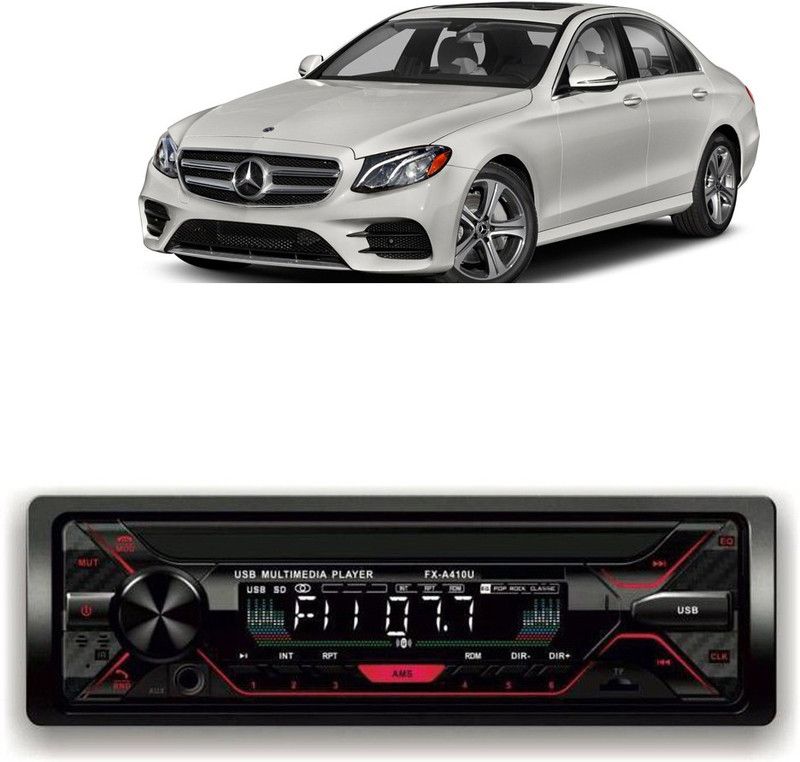 Dvis Car Stereo FX- A100U Car Stereo with Bluetooth, USB, SD Card , Aux D-722 Car Stereo  (Single Din)