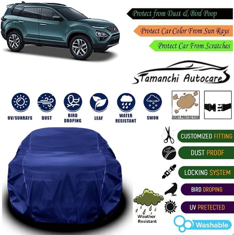 Tamanchi Autocare Car Cover For Tata Buzzard  (Blue)