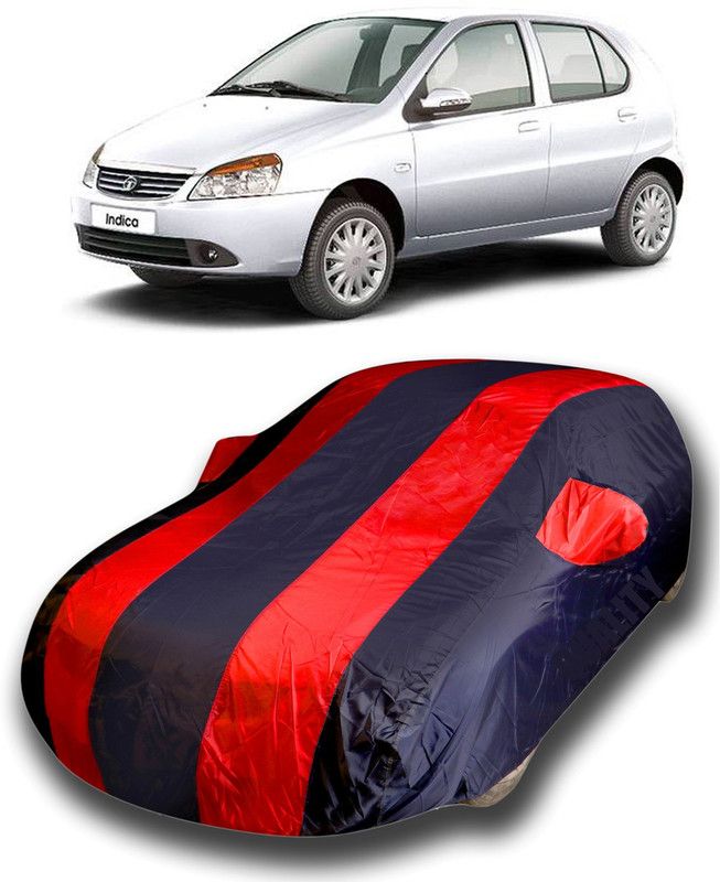 siddharth fashion Car Cover For Tata Indica (With Mirror Pockets)  (Multicolor)