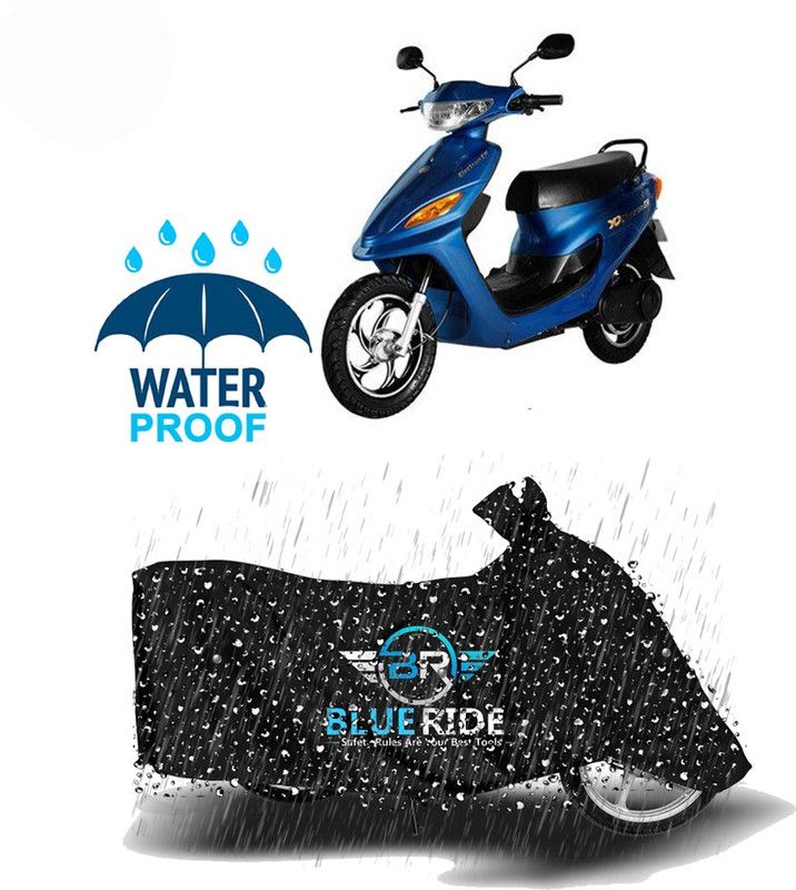 BLUERIDE Two Wheeler Cover for Universal For Bike  (Yo EXL, Black)