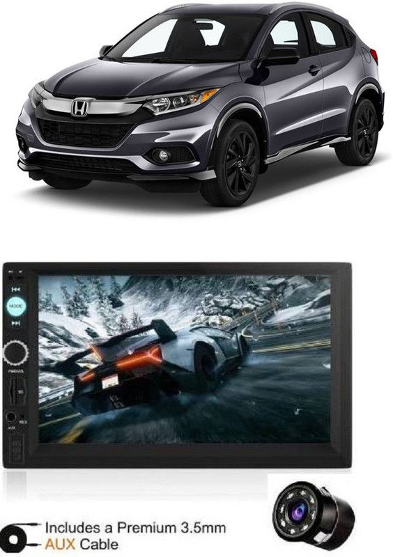 JBRIDERZ 7Inch HD DoubleDin TouchScreen with Rear View Camera Support With Camera B 159 Car Stereo  (Double Din)