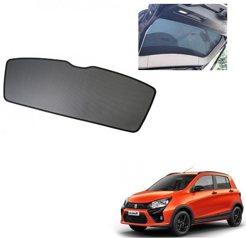 AuTO ADDiCT Rear Window Sun Shade For Maruti Suzuki Celerio  (Black)