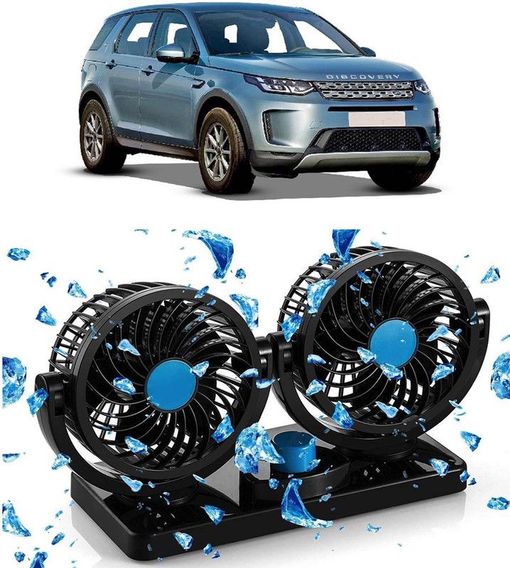 Enfield Works Car Fan 12V 360 Head 2 Speed Quiet Strong for All Auto Vehicles-CF242 Car Interior Fan  (12 V)