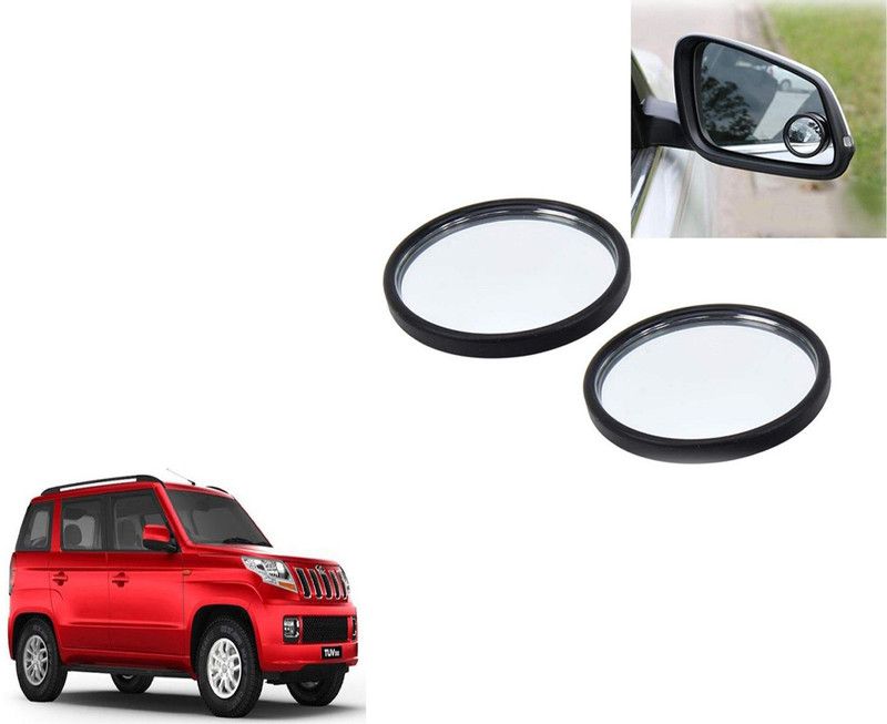 Autoinnovation 360° Convex Side Rear View Blind Spot Mirror for Mahindra Tuv 300 Glass Car Mirror Cover  (MAHINDRA TUV-300)