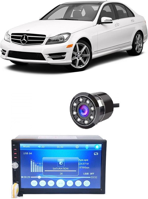 JBRIDERZ FIX BT SCREEN WITH LED CAMERA FOR ALL CARS G 373 Car Stereo  (Double Din)