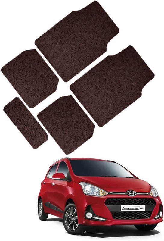 KANDID PVC (Polyvinyl Chloride) Standard Mat For Hyundai Grand i10  (Brown)