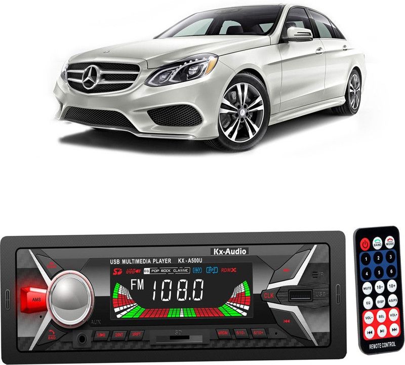 JBRIDERZ KX-A500U BLUETOOTH/USB/SD/AUX/FM/MP3 with Phone Caller Id Receiver E 385 Car Stereo  (Single Din)
