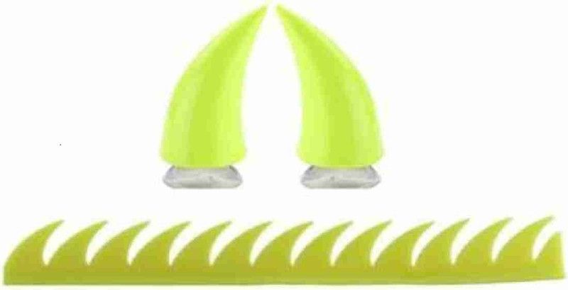 SPARKCART Helmet Mohawk for Bike  (Green)