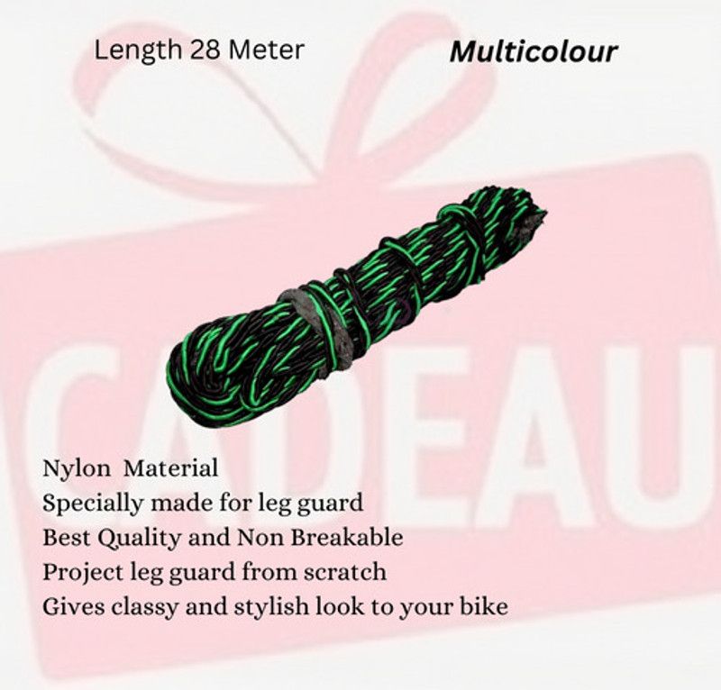 CADEAU CDF1053 Bike Crash Guard Rope  (Universal For Bike, Kawasaki, Bajaj)