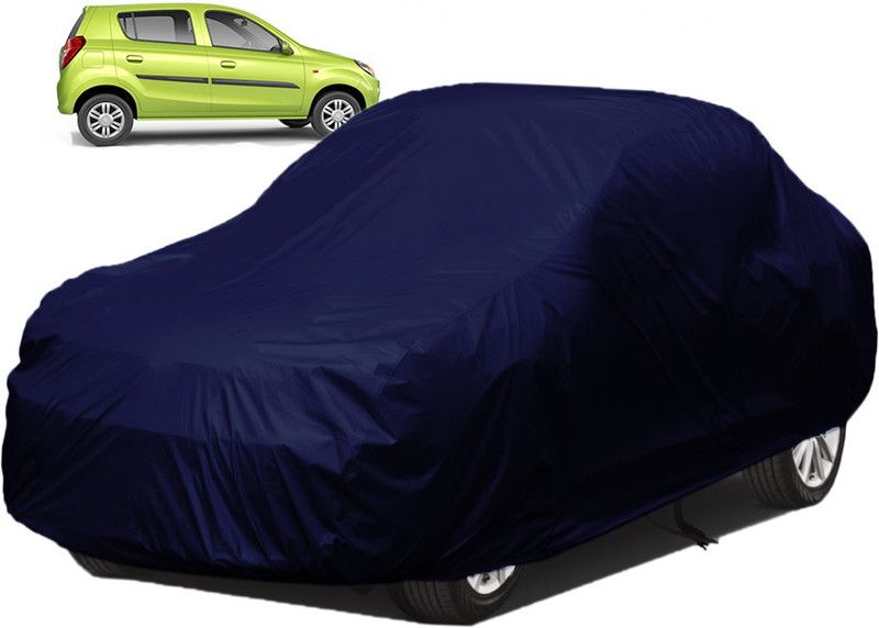 Kuchipudi Car Cover For Maruti Suzuki Alto 800 (Without Mirror Pockets)  (Blue)