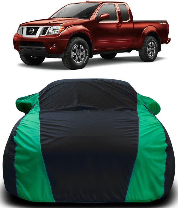 Dvis Car Cover For Nissan Frontier (With Mirror Pockets)  (Black, Green)