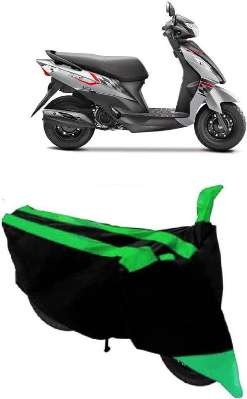 MoTRoX Two Wheeler Cover for Suzuki  (Let's, Green)