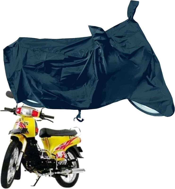 RiderShine Waterproof Two Wheeler Cover for Kinetic  (K4, Black)