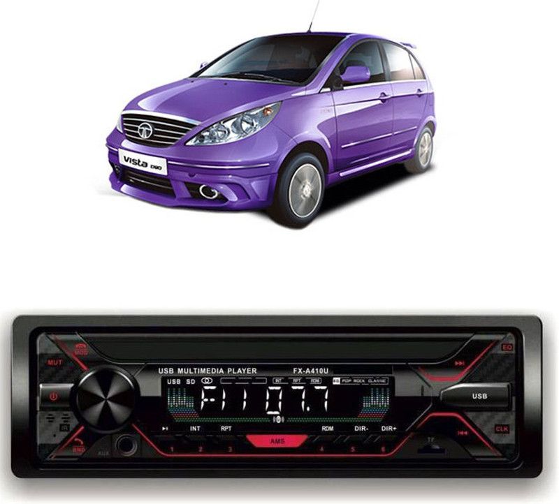 Genipap Car Stereo FX- A100U Car Stereo with Bluetooth, USB, SDCard , Aux G-563 Car Stereo  (Single Din)