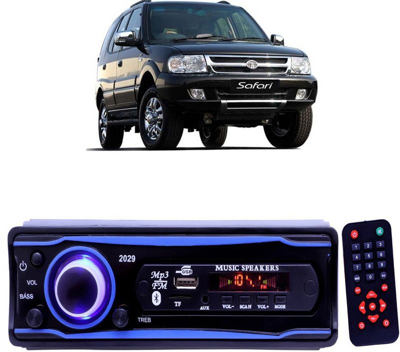 Genipap Blue 2029 USB/AUX/SD/BLUETOOTH/FM/MP3 BOOM MASTER STANDARD- G 540 Car Stereo  (Single Din)