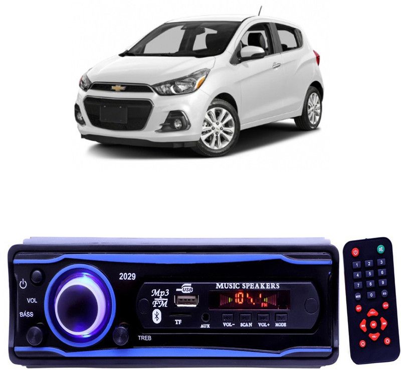 YUNEIK Blue 2029 USB/AUX/SD/BLUETOOTH/FM/MP3 BOOM MASTER STANDARD- Y 92 Car Stereo  (Single Din)