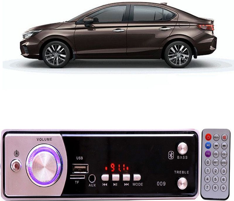 EverLand Silver009 BLUETOOTH/USB/SD/AUX/FM/MP3 Car Stereo ( Single Din) E-156 Car Stereo  (Single Din)