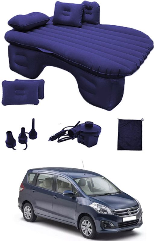 MATIES Car Air Inflatable Car Bed Mattress Airbed Overnighter Blue78 for Tourism Outdoor Camping Swimming Pool for Ertiga Old Maruti Suzuki 2012 Car Inflatable Bed