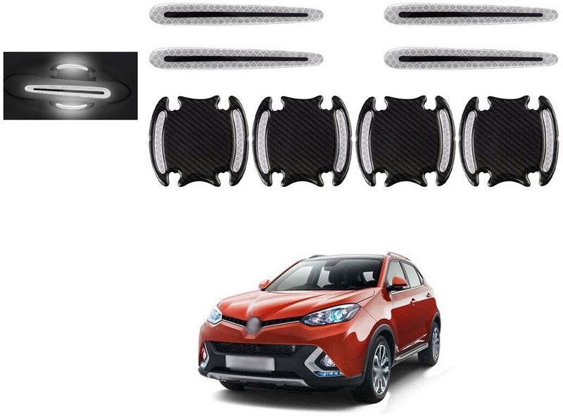 PROEDITION Plastic, Vinyl Car Door Guard  (White, Pack of 8 pcs, Mini, Universal For Car)