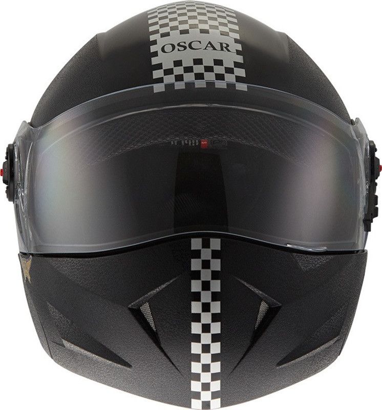 Steelbird SB-41 OSCAR Dashing Motorsports Helmet  (Black)