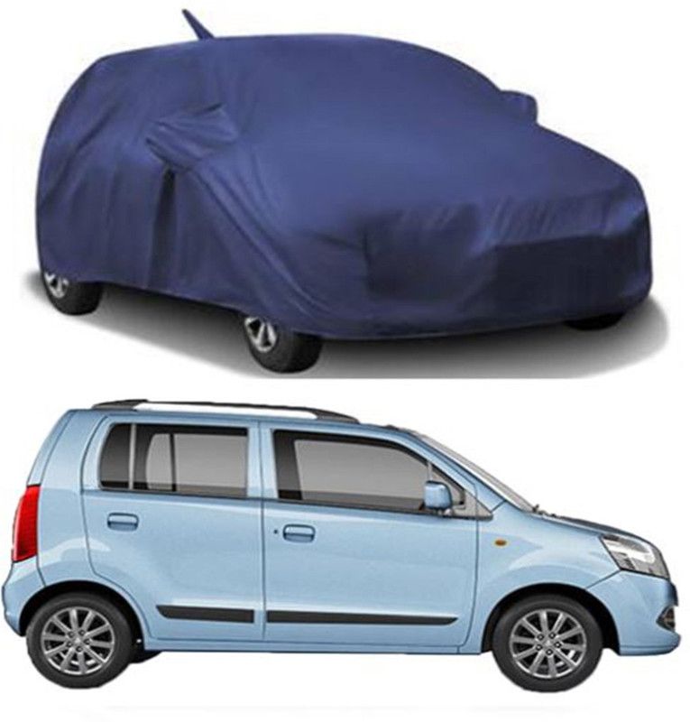 Gali Bazar Car Cover For Renault Kwid 1.0 RXT Optional (With Mirror Pockets)  (Blue, For 2018 Models)