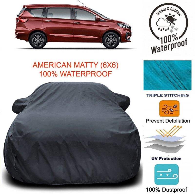 Dvis Car Cover For Maruti Suzuki Ertiga (With Mirror Pockets)  (Grey)