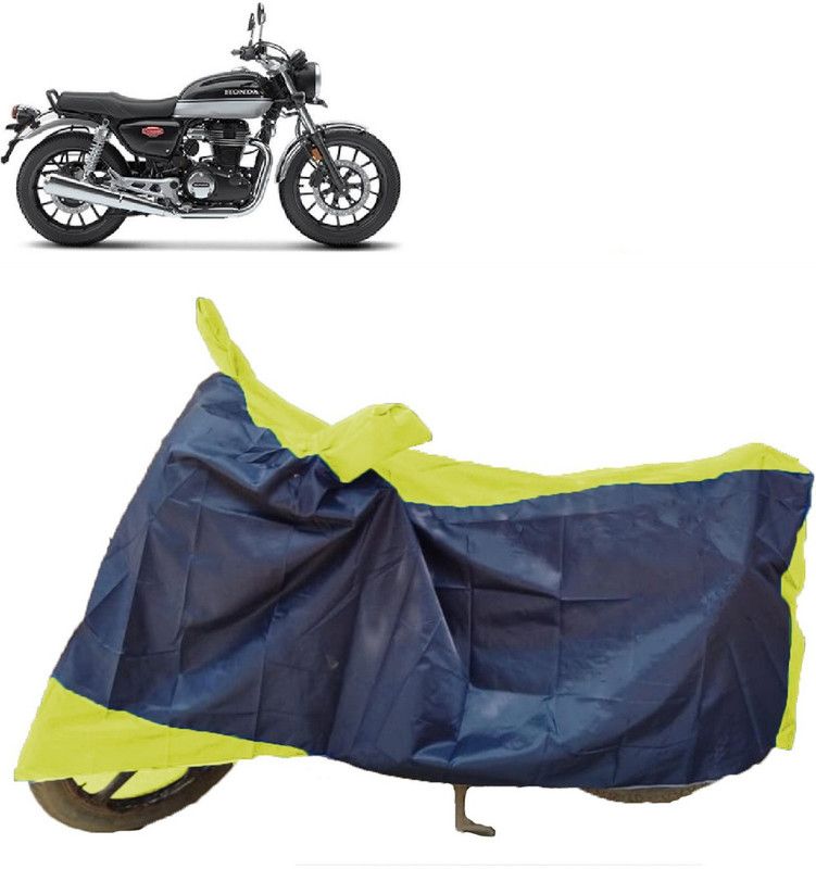 AutoFave Two Wheeler Cover for Honda  (Hness CB350, Multicolor)