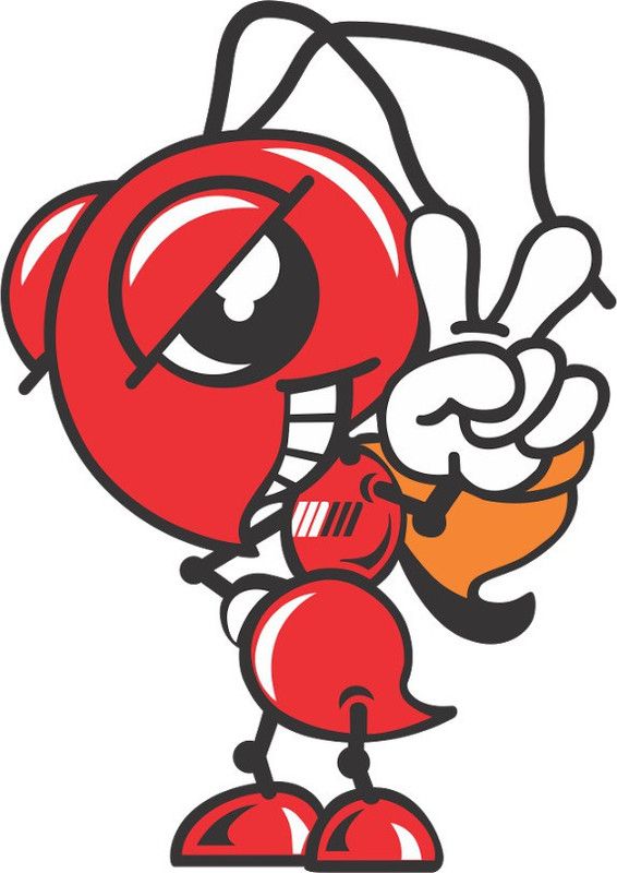 BG COMPANY Sticker & Decal for Car & Bike  (Red)