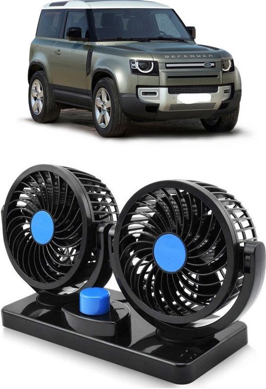 Amulite Car Fan 12V 360 Head 2 Speed Quiet Strong for All Vehicles-CF248 Car Interior Fan  (12 V)