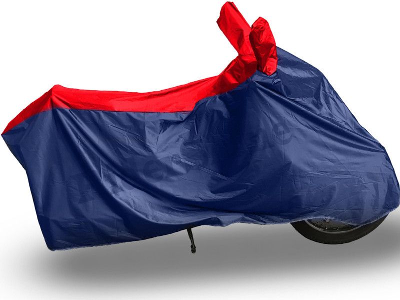 RiderShine Two Wheeler Cover for Honda  (CBR 150R, Blue, Red)