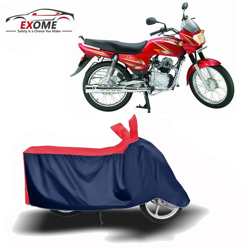 EXOME Two Wheeler Cover for LML  (CRD, Red, Blue)