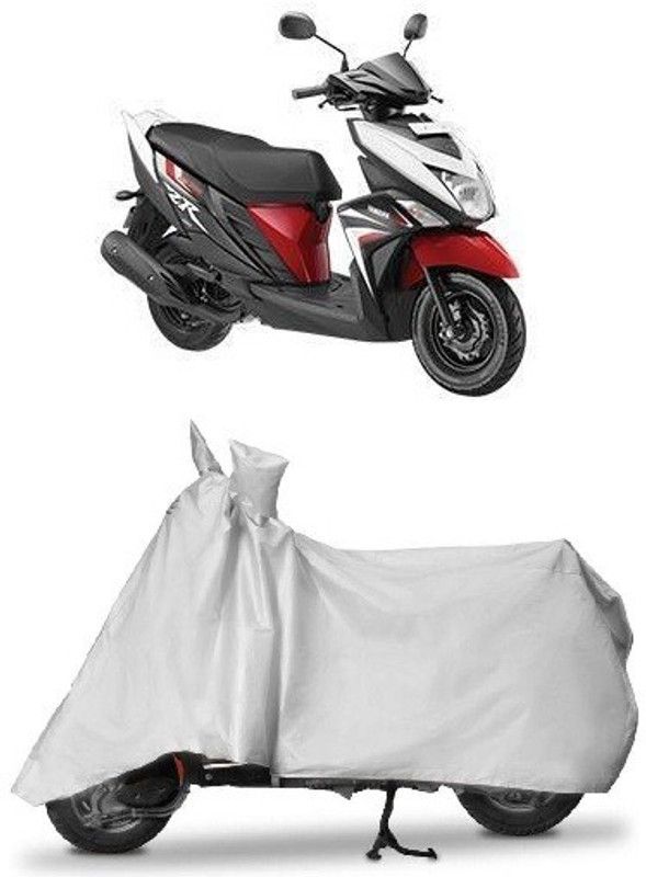 DgTrendz Two Wheeler Cover for Yamaha  (Silver)