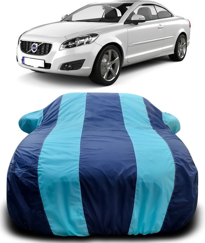 Genipap Car Cover For Volvo C70 (With Mirror Pockets)  (Blue, Blue)