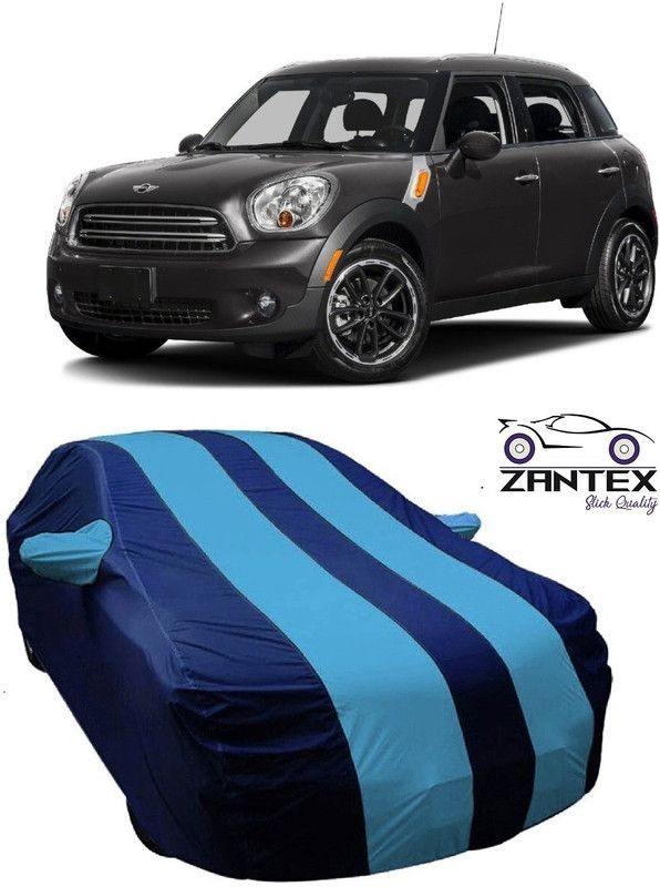 ZANTEX Car Cover For BMW Countryman Coupe (With Mirror Pockets)  (Blue)