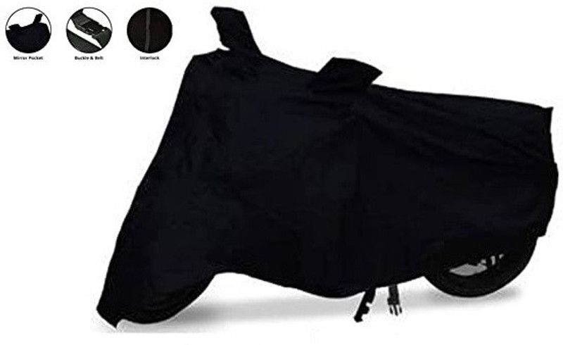 MMW ACTIVE NO. 1 Waterproof Two Wheeler Cover for Universal For Bike  (Black)