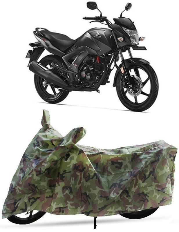 DgTrendz Two Wheeler Cover for Honda  (CB Unicorn, Multicolor)