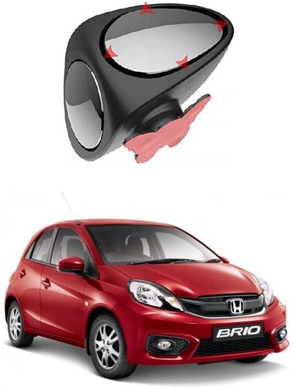 PRTEK Manual Dual Mirror For Honda Brio  (Right)