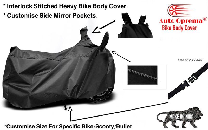 Auto Oprema Two Wheeler Cover for Yamaha  (RD 350, Black)